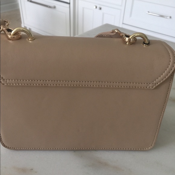 ISACCO NEW REAL LEATHER CROSSBODY BAG - Picture 3 of 8